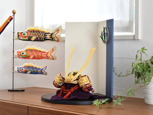 五月人形 兜 / 朝比奈朔太郎 / 禅zen A（紫裾濃威） / おしゃれ