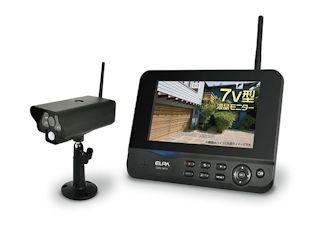 ワイヤレスカメラ モニターセット CMS－7001 の通販