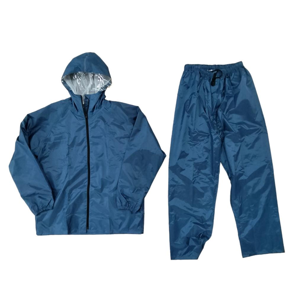 耐久防水 レインスーツ ネイビー 3L K22－01 の通販