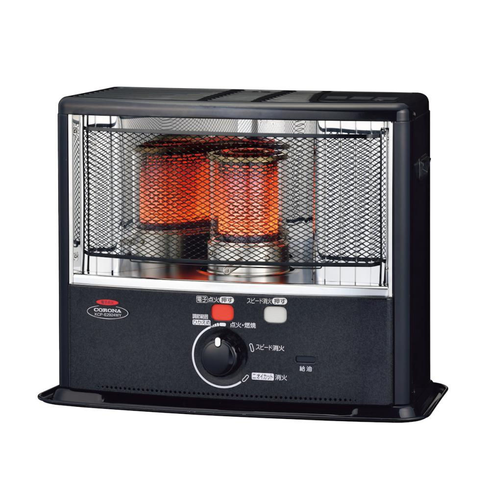 コロナ 対流型 石油ストーブ 木造17畳 ホワイト KCL―6625（W