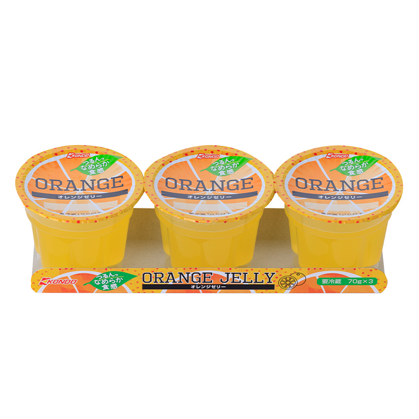 オレンジゼリー|商品情報(デザート)|近藤乳業株式会社