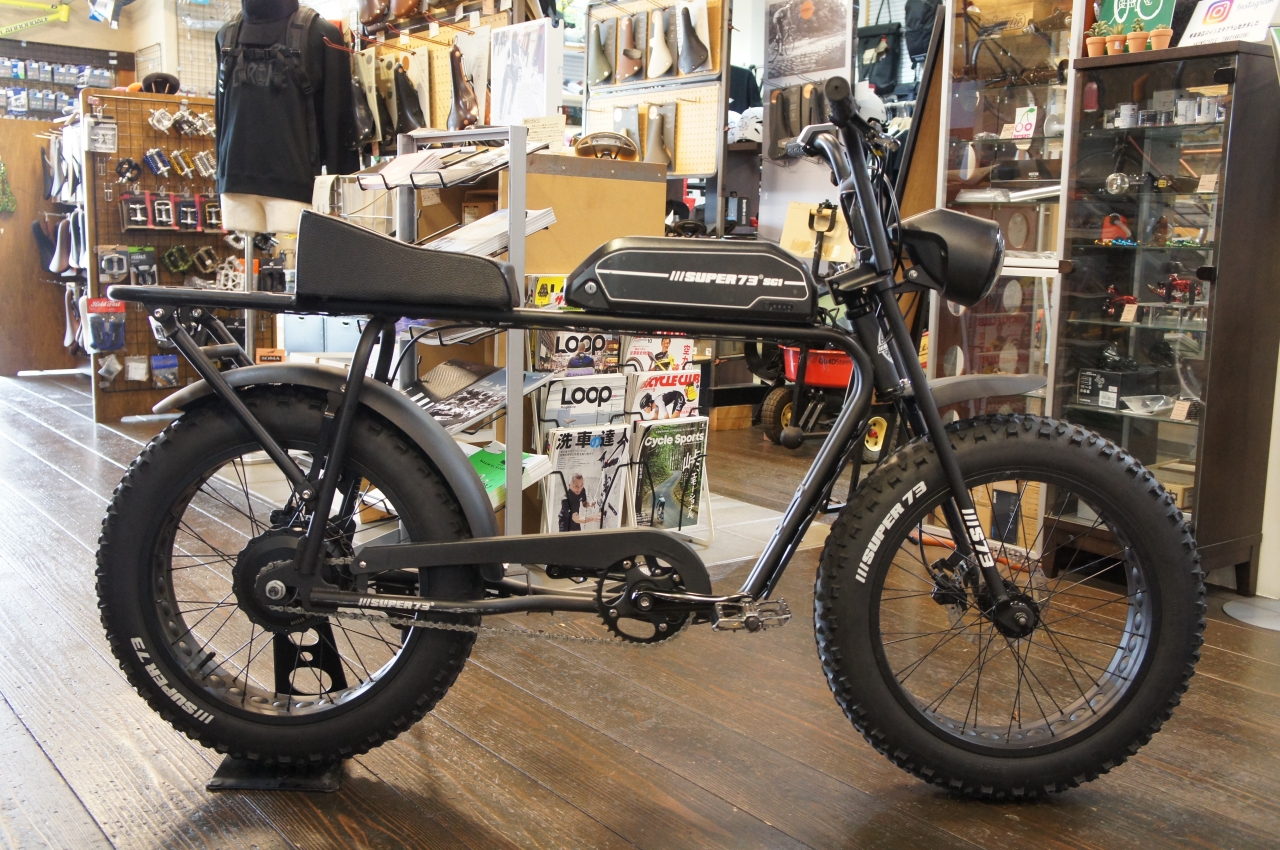 見た目はバイク!! SUPER73【SG1】蛸薬師店のみで取り扱いスタートです
