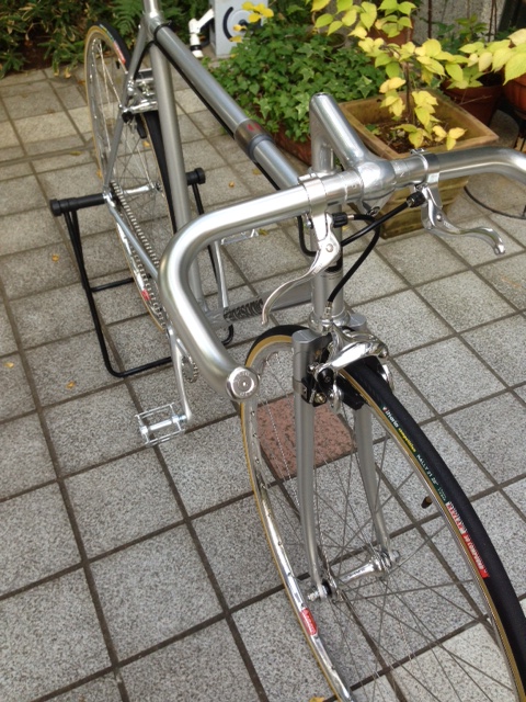 Panasonic NJS frame build up | コンズサイクルのスタッフブログ