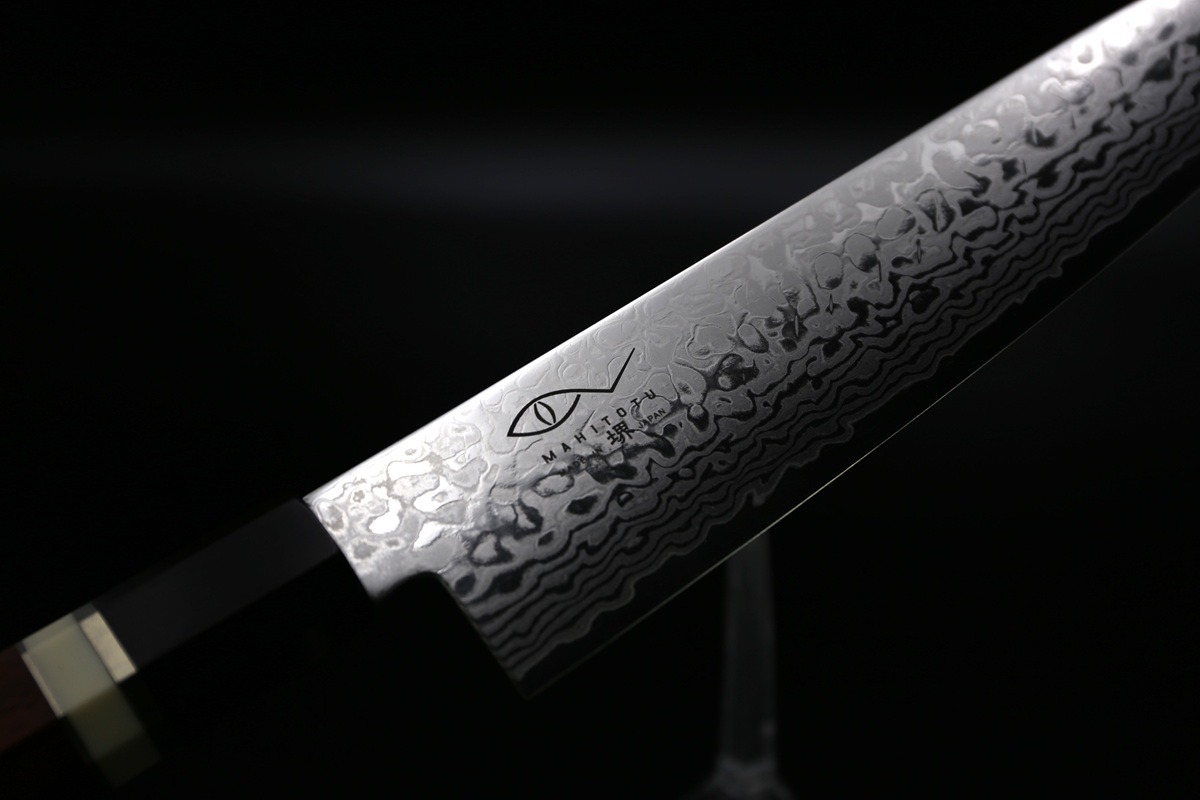 牛刀 ZA-18 210mm 69層 赤松柄 MAHITOTU ブランド-歌舞伎ナイフ