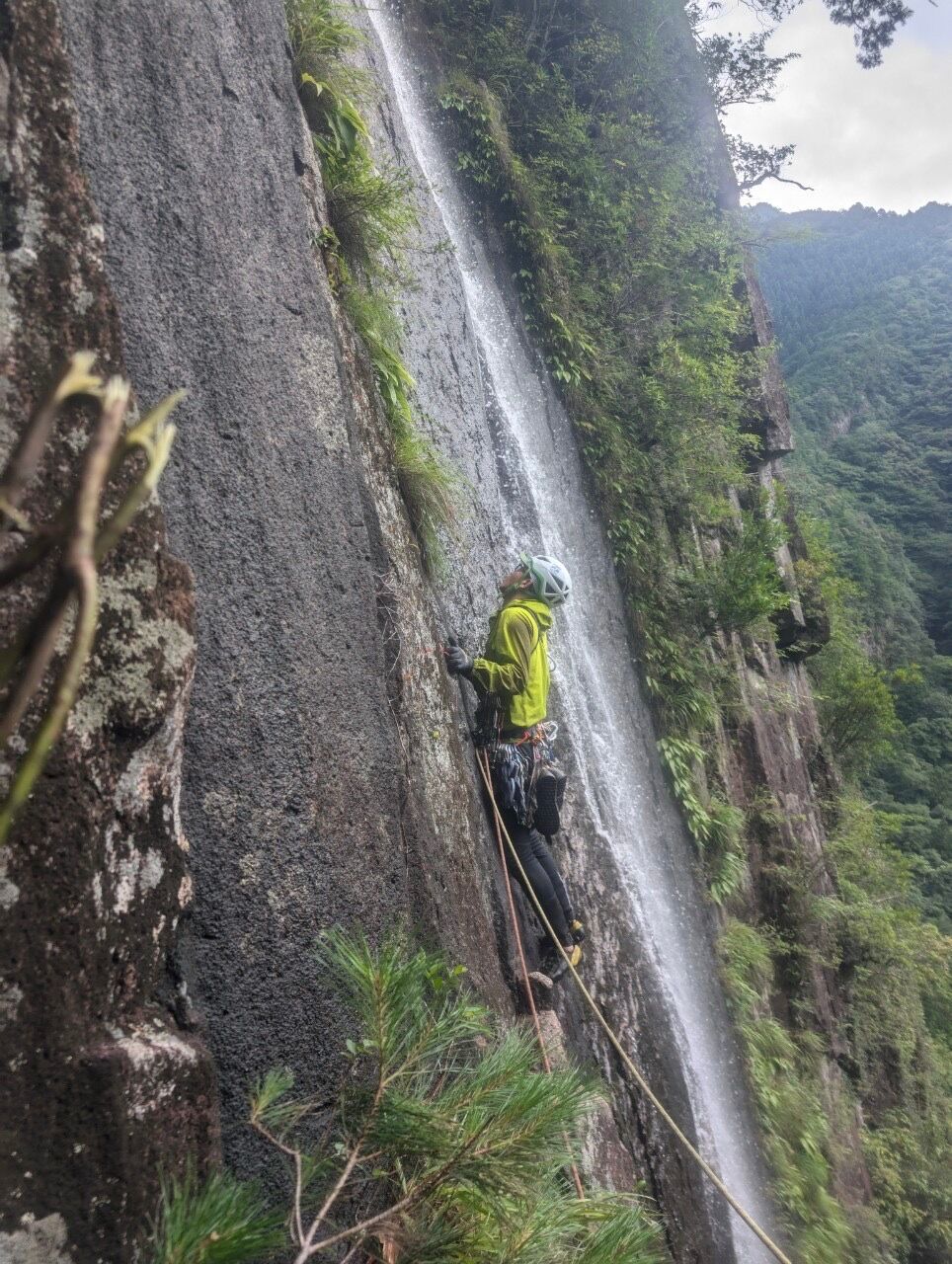 大峰 深瀬谷大滝、南紀 ホシヤワタ滝 沢登り 2024年7月13日-14日