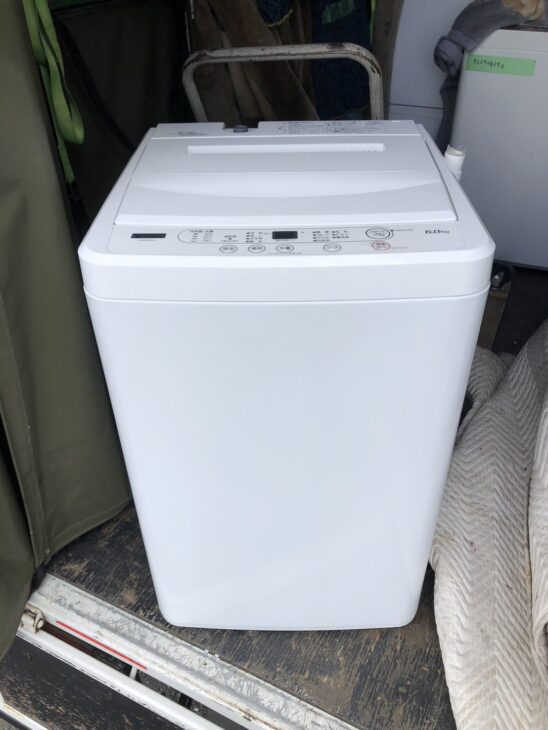 ヤマダ 6.0キロ 洗濯機 YWM-T60H1 2022年製を世田谷区で【買取】ご案内