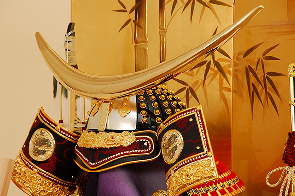 五月人形 K-50 伊達政宗 着用兜 30号兜 収納飾り｜雛人形、五月人形