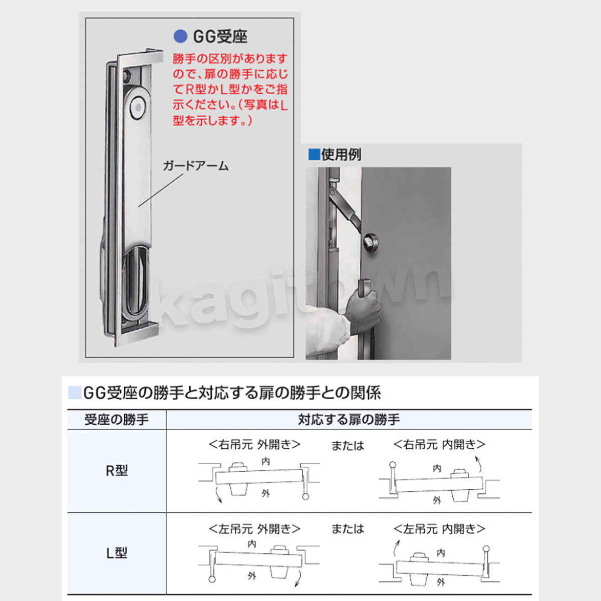 GOAL 【ゴール】ガードロック[GOAL-GGX]V-GGX-5 本締錠｜鍵