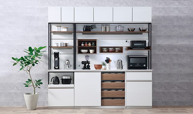 綾野製作所】食器棚 KEYNOTE（キーノート）