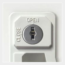 AKL-W4WS 4人用 ホワイトロッカー 2段ワイド｜オフィス家具R