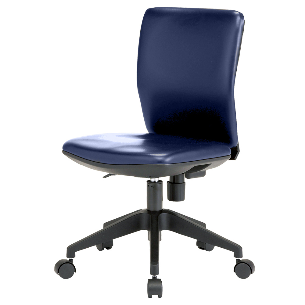 ビジネスチェアFST55 ビニールレザー 幅395 奥行525 高さ780-860 FI