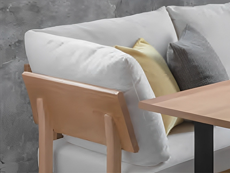 KC511 クッション コーナータイプ（フェザー＆シリコン綿150mm