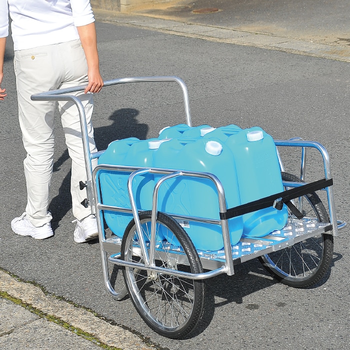 かかしさんのJA(農協)通信販売 / 折りたたみ式アルミリヤカー TZ25