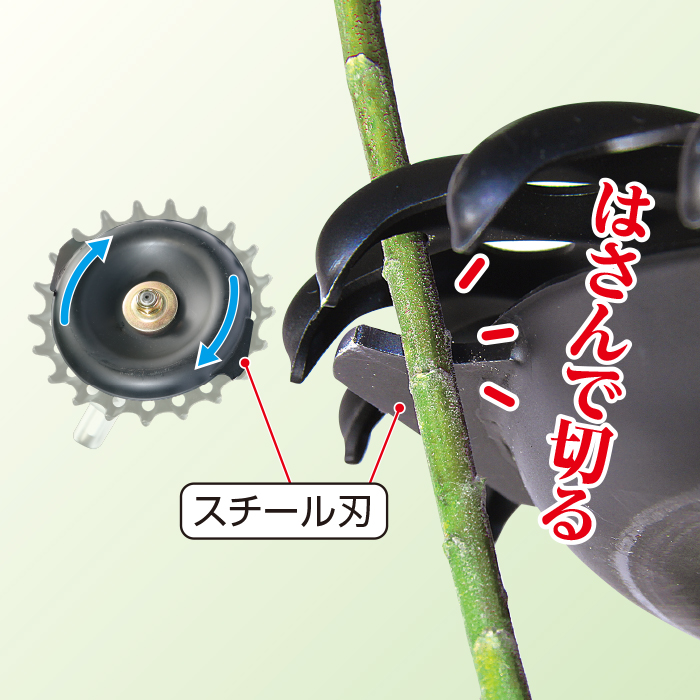 かかしさんのJA(農協)通信販売 / 手押し式草刈機『ビビー』AS23