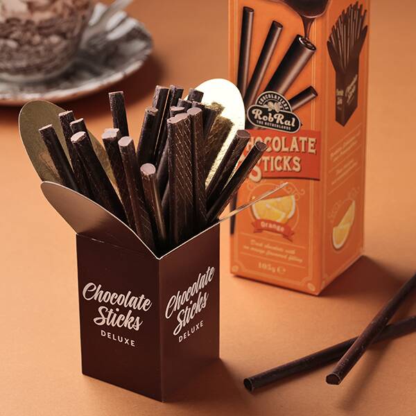 ロブラル スティックチョコレート ダークオレンジ 105g - カルディ