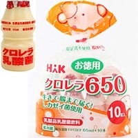 乳酸菌飲料 クロレラ650 65ML 10本入: ノンアルコール飲料 KANTO EXPRESS