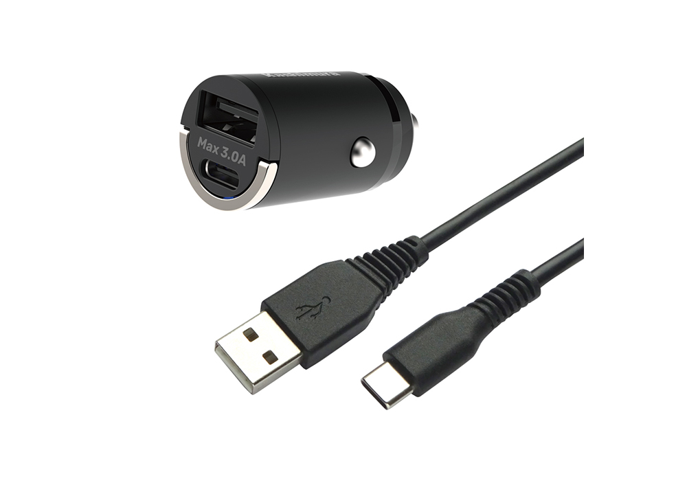 DC-3A-USB 2ポート コンパクト A-Cケーブル付き – カシムラ