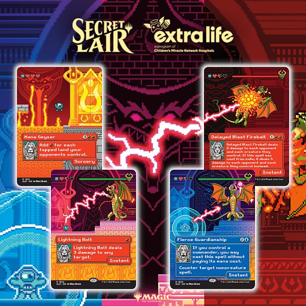 Secret Lair Drop Series (2023): Extra Life 2024: Pixel Perfect