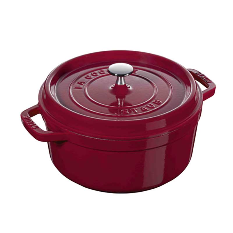 10％OFF】ストウブココットラウンド 20cm（グレー/ブラック/ボルドー