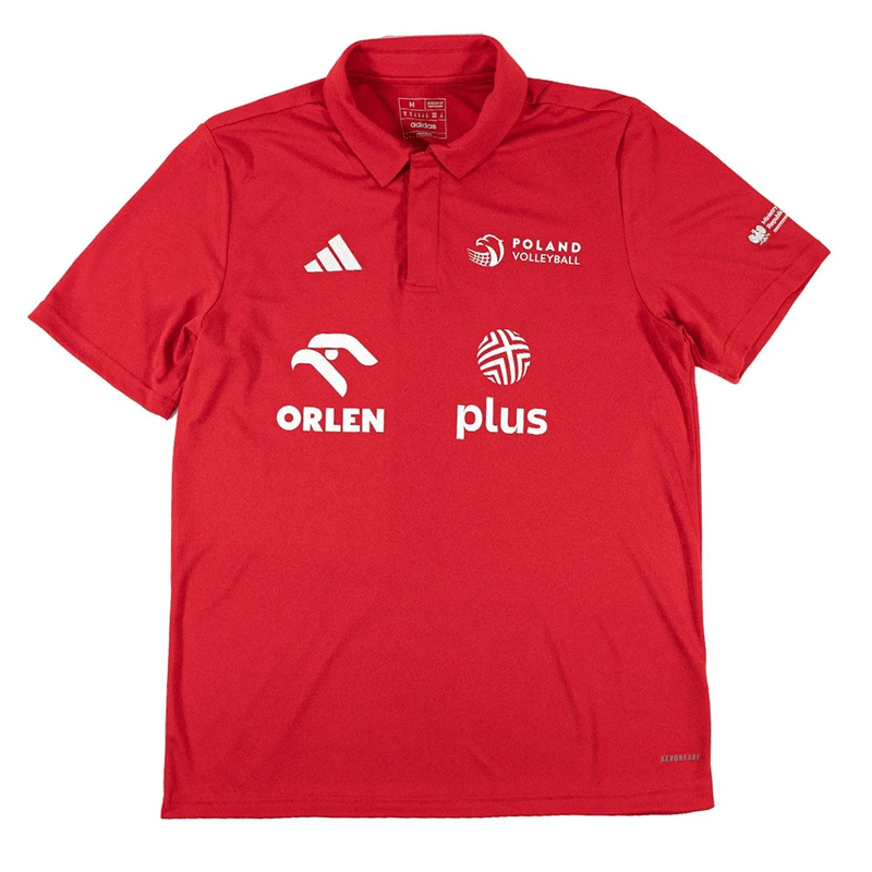 adidas バレーボールポーランド代表男子試合用ユニフォーム 2023-24