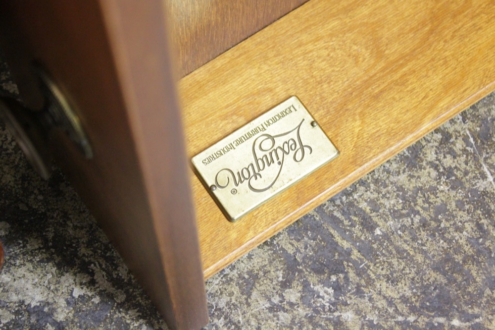 アメリカ ヴィンテージ Lexington社 チェリーウッド ディスプレイ