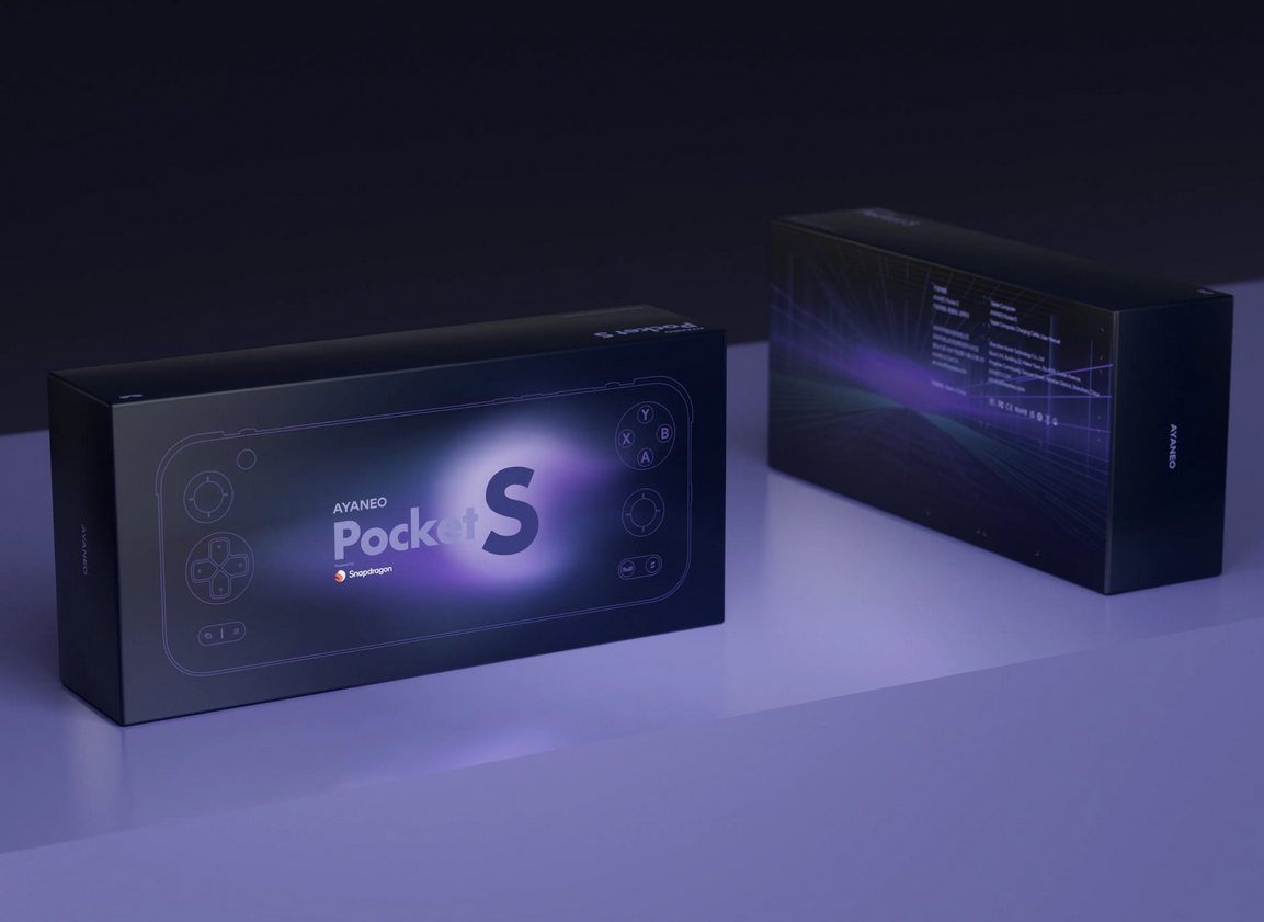 Buy AYANEO Pocket S 16GB/512GB Portable console ▷best retro