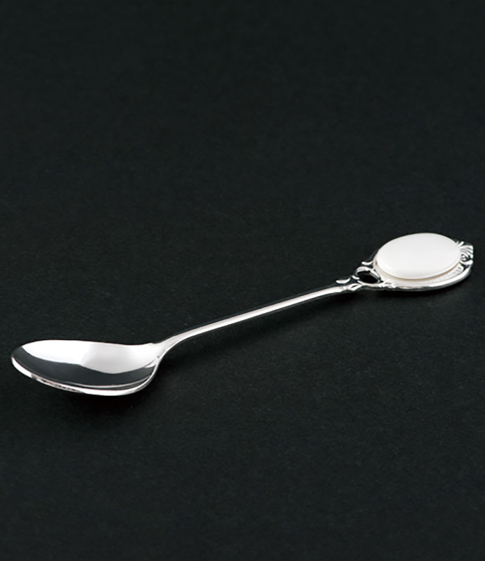 メタル付きスプーン（シルバー） | キルンアート