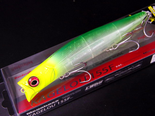 メガバス(Megabass) カゲロウ 155F（KAGELOU 155F） 【シーバスルアー