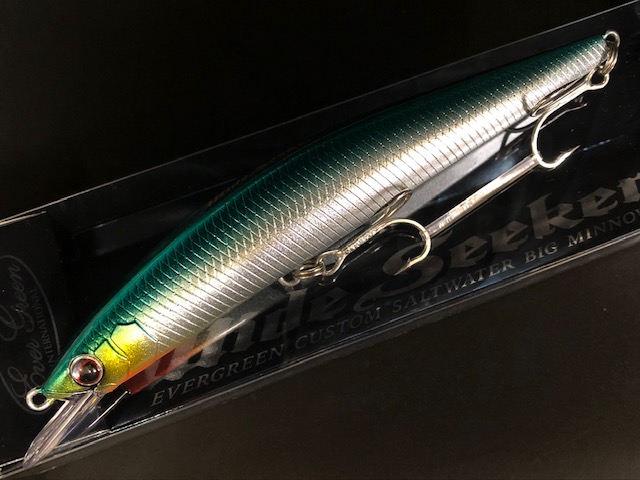 エバーグリーン（EVERGREEN） ワイドシーカー 145mm/28.5g 【シーバス