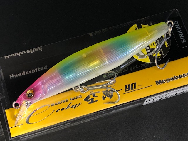 メガバス マリンギャング クーカイ90S 90mm/11g (空海90) 【シーバス