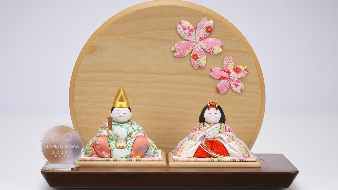 石川潤平 雛人形 木目込み人形 人形の金魚屋