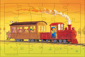 せんろはつづく ピクチャーパズル ：竹下文子＆鈴木まもる - 金の星社