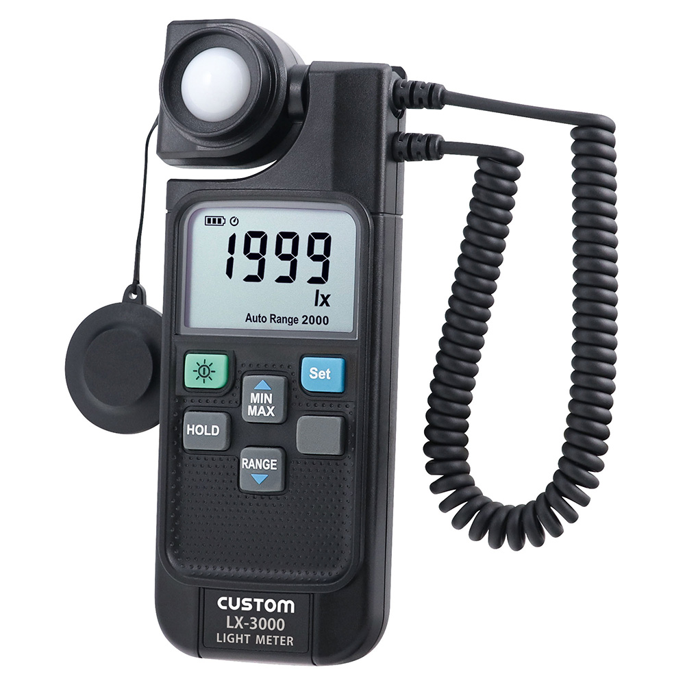 LEDモード付 デジタル照度計 LX-3000 | 自然環境測定器 - 製品情報