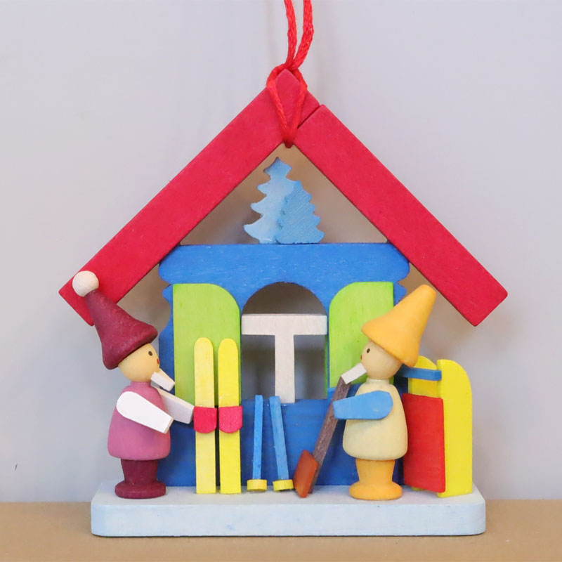 グラウプナーオーナメント・スキーをする妖精 | krtek select toys