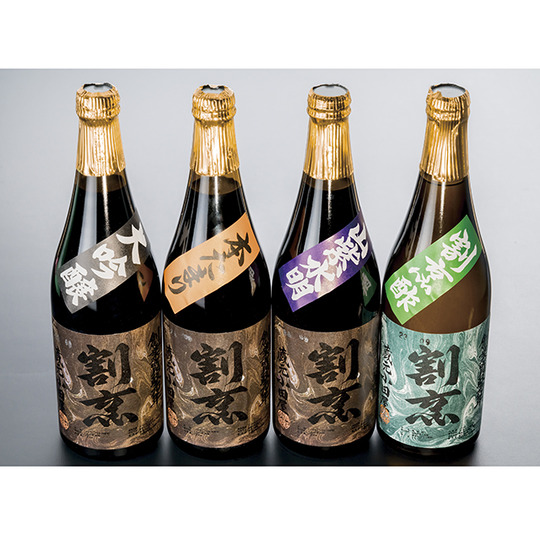蔵元小田屋｜割烹 セット[大吟醸、本たまり、山紫水明（各720ml
