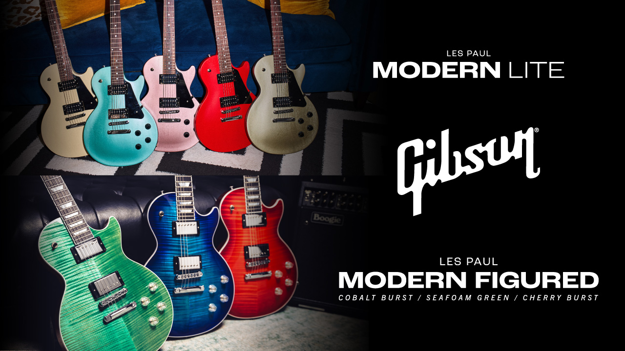 ギブソンから、現代的なアップデートが施されたレスポール2種が登場