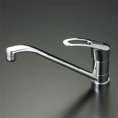 流し台用シングルレバー式混合栓：KM556G｜キッチン用水栓：台付1穴