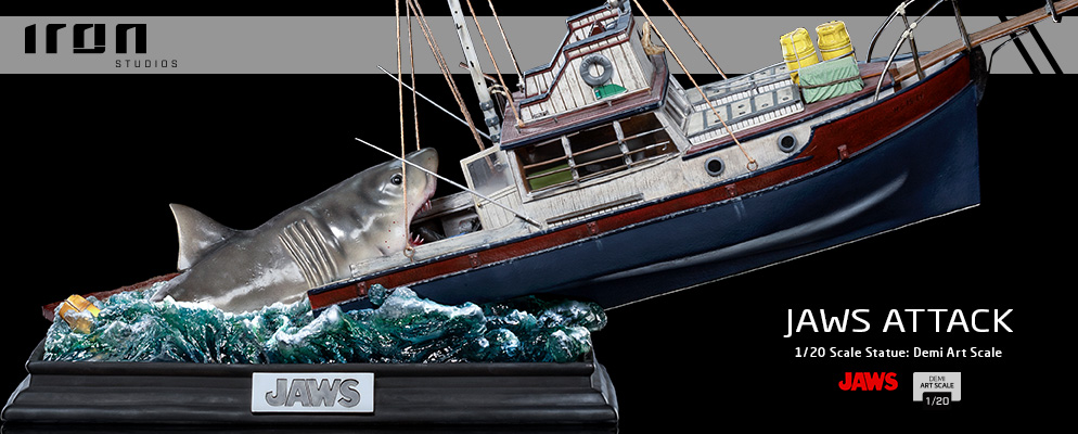 ジョーズ』【アイアン・スタジオ スタチュー】「デミ・アートスケール