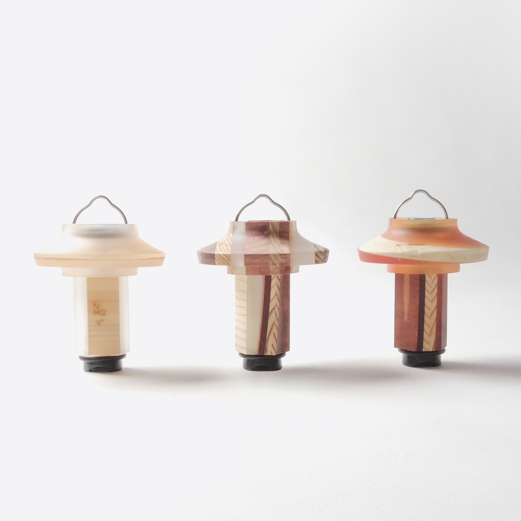 KI-no キーノ Kn One Off Shade Mini + Amber Set Luminous(蓄光