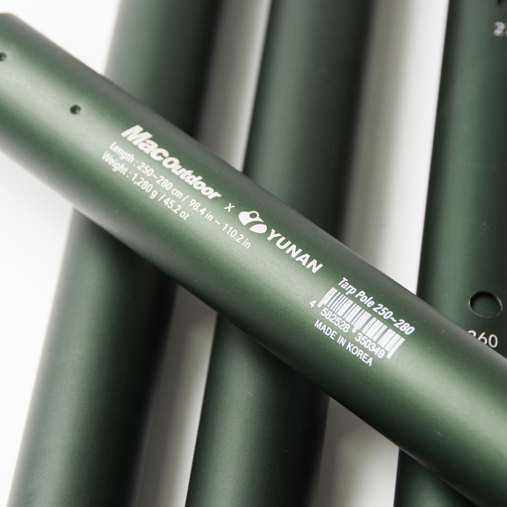 Mac Outdoor マックアウトドア Mac One OBカラーポール 250～280