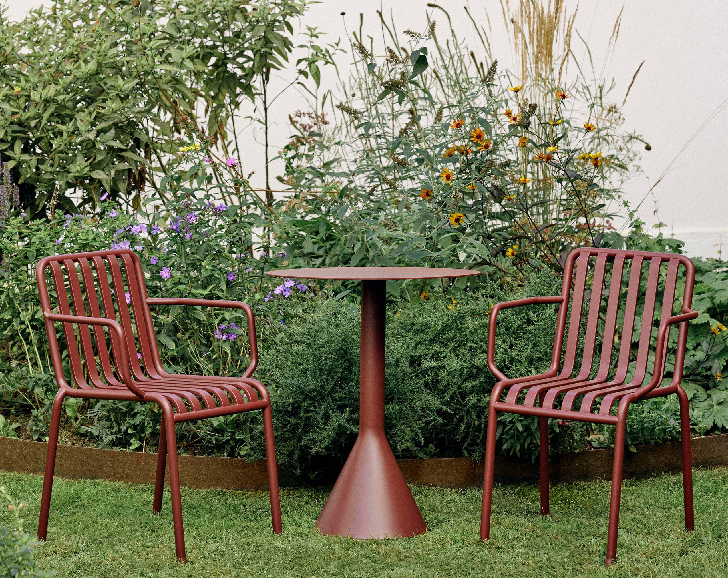 今週まで HAY PALISSADE CHAIR アイアンレッド パリサード 楽天市場