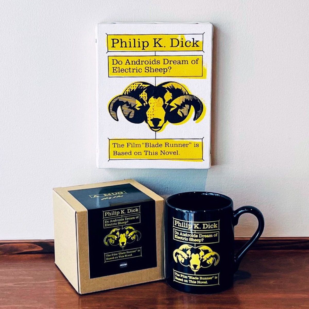マグカップ フィリップ・K・ディックアンドロイドは電気羊の夢を見るか