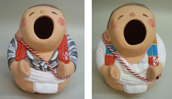 あくび達磨«博多人形 道釈物|博多人形のごとう