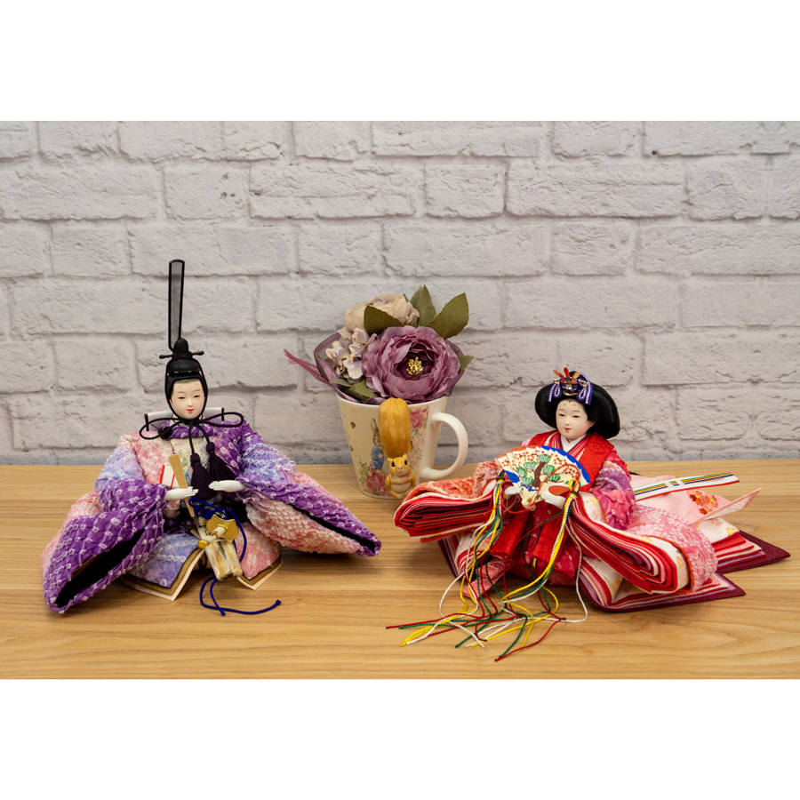 有松絞り衣装 鞠桜小三五親王収納飾りセット | 人形専門店「ピノキオ翠