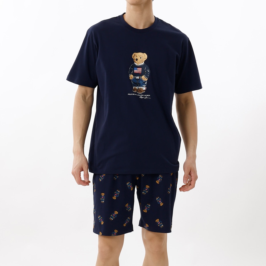 スリープウェアセット コアフラッグセーターベア ネイビー | ポロ