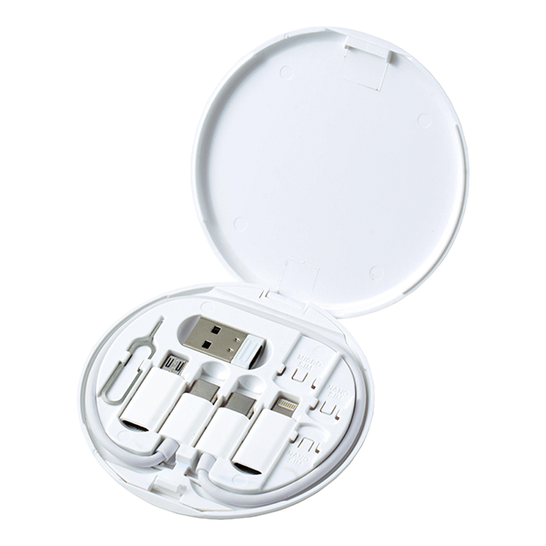 ケースインマルチケーブルセット【最安値438円】｜ノベルティ・記念品