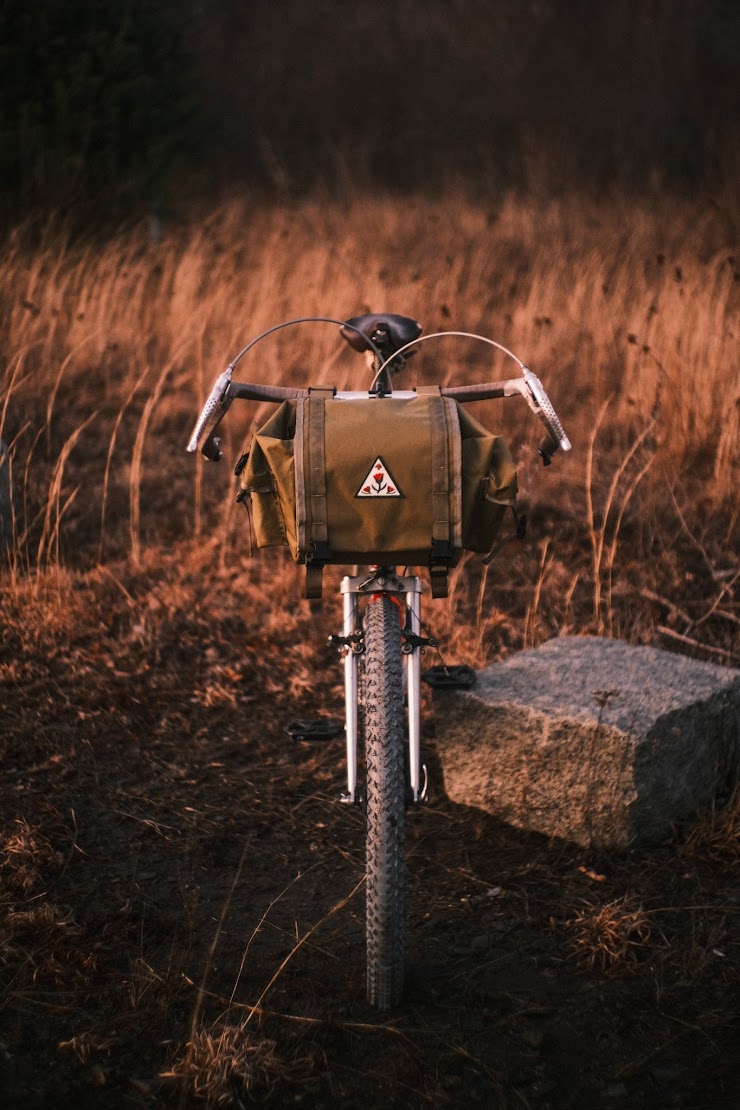 ULTRA ROMANCE* fabio's fanny (NAVY) WAX CODURA - HAPPY BIKES