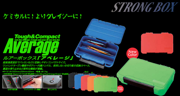 ネイチャーボーイズ「ルアーボックスアヴェレージ」