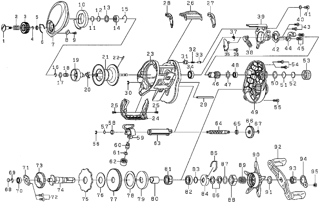 ダイワ純正お取り寄せパーツ：納期1ヶ月】17タトゥーラ SV TW 8.1R
