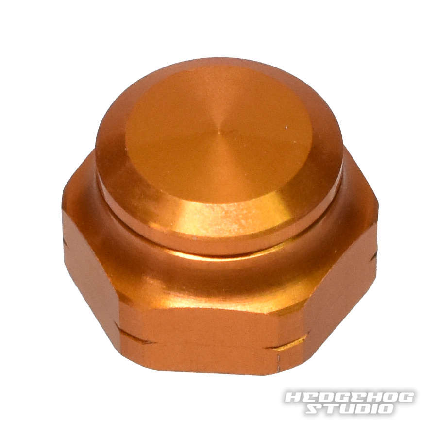 HEDGEHOG STUDIO】 ジュラルミンハンドルロックナット単品 M8 【ダイワ